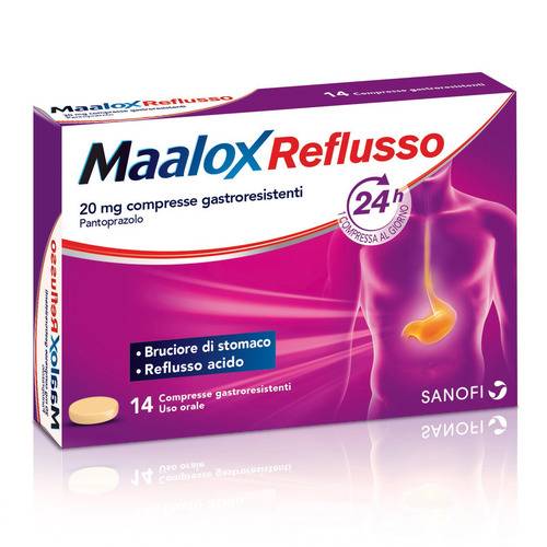 MAALOX REFLUSSO*14CPR 20MG