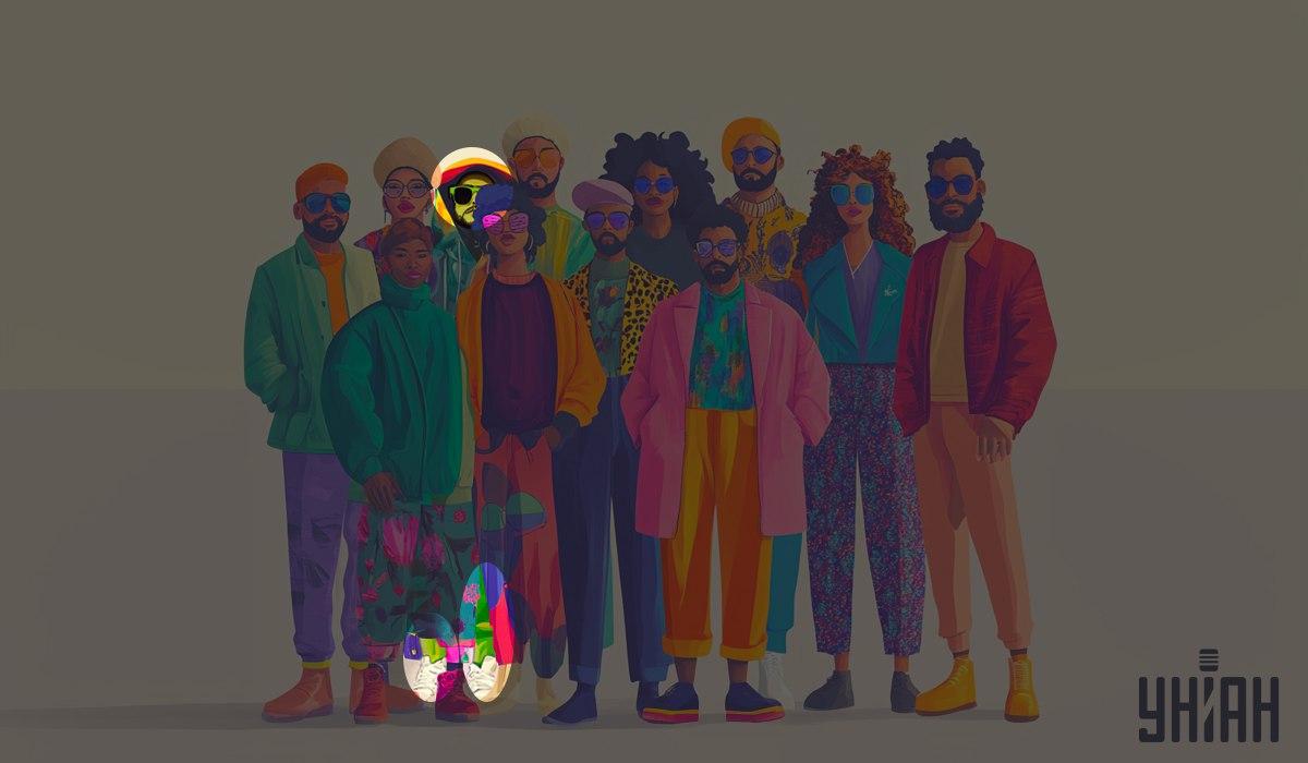 L'alieno era un uomo verde / collage Moje