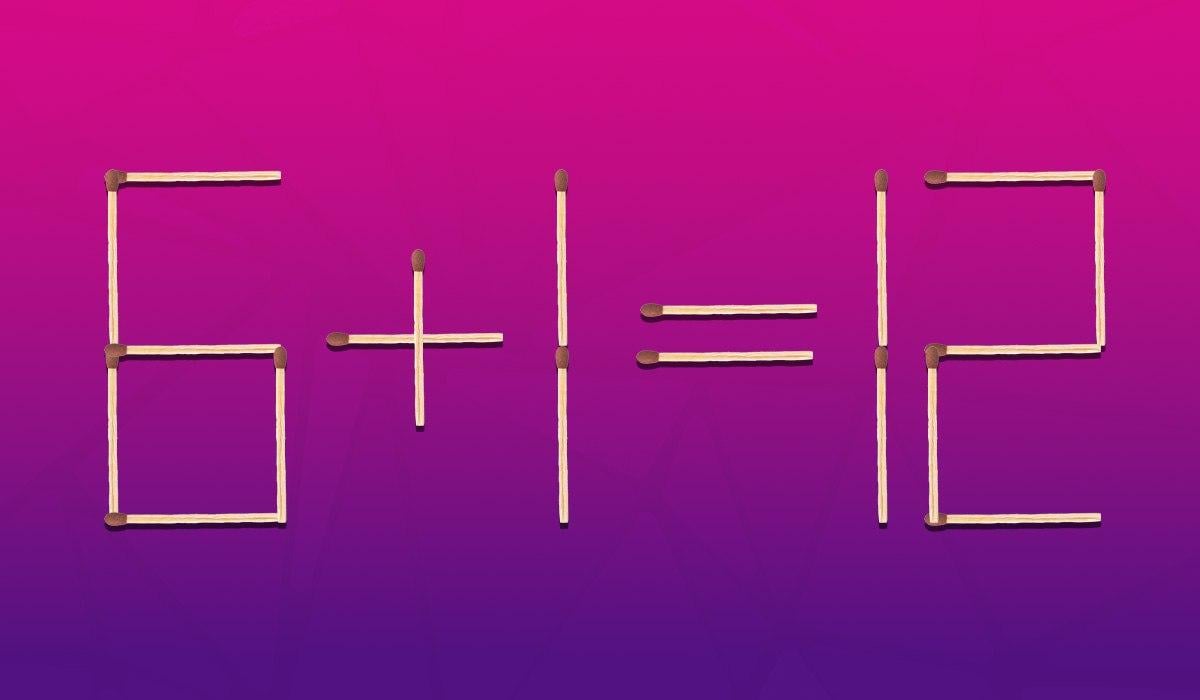 Correggere un errore spostando un solo fiammifero: un test del QI