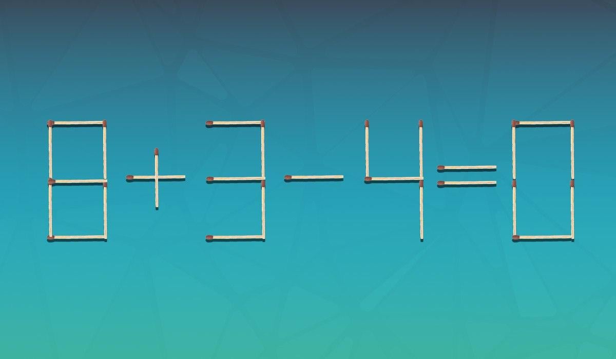 Il 98% delle persone non riesce a risolvere un puzzle di fiammiferi: solo i geni ci riescono