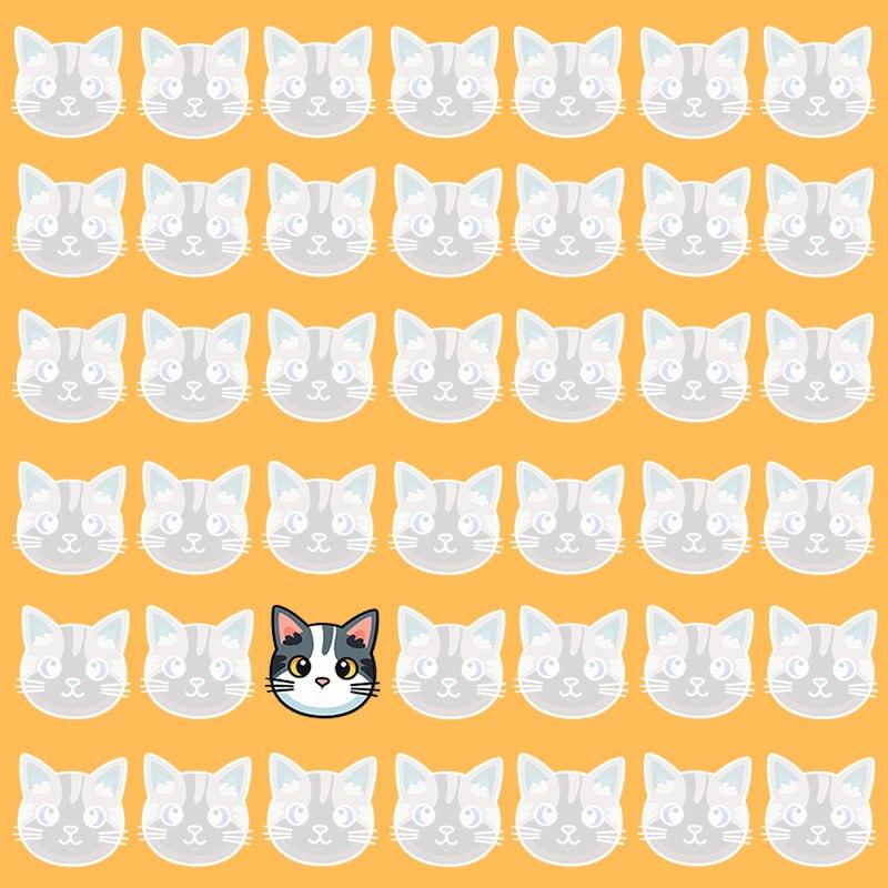 Questa illusione ottica è possibile solo per persone con un QI grandioso / immagine Moje