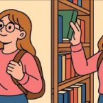 Test del QI: trovare 3 differenze nella foto della ragazza in biblioteca in 19 secondi Test del QI: trovare 3 differenze nella foto della ragazza