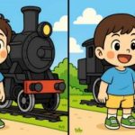 Test del QI: trovare 3 differenze nell'immagine di un ragazzo