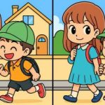 Test del QI: trovare 3 differenze tra l'immagine di un ragazzo e quella di una ragazza in 59 secondi. Test del QI: trovare 3 differenze tra l'immagine di un